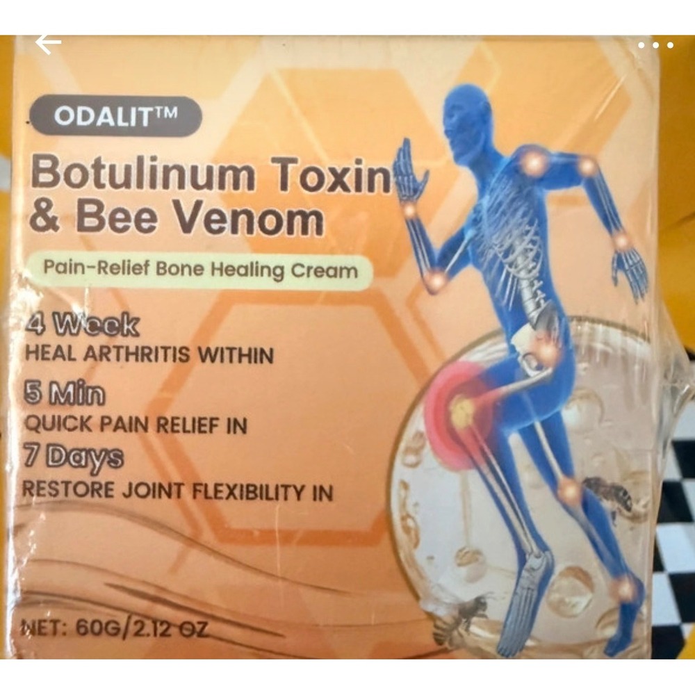 ODALIT Botulinum Toxin & Bee Venom Pain Relief Bone Healing Cream 60g 2.12oz